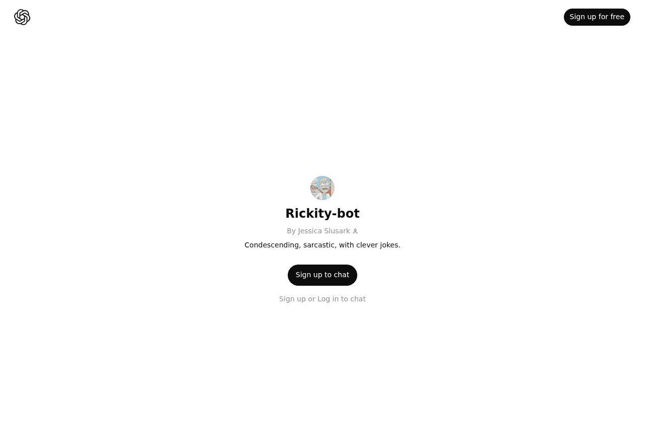 Rickity-bot