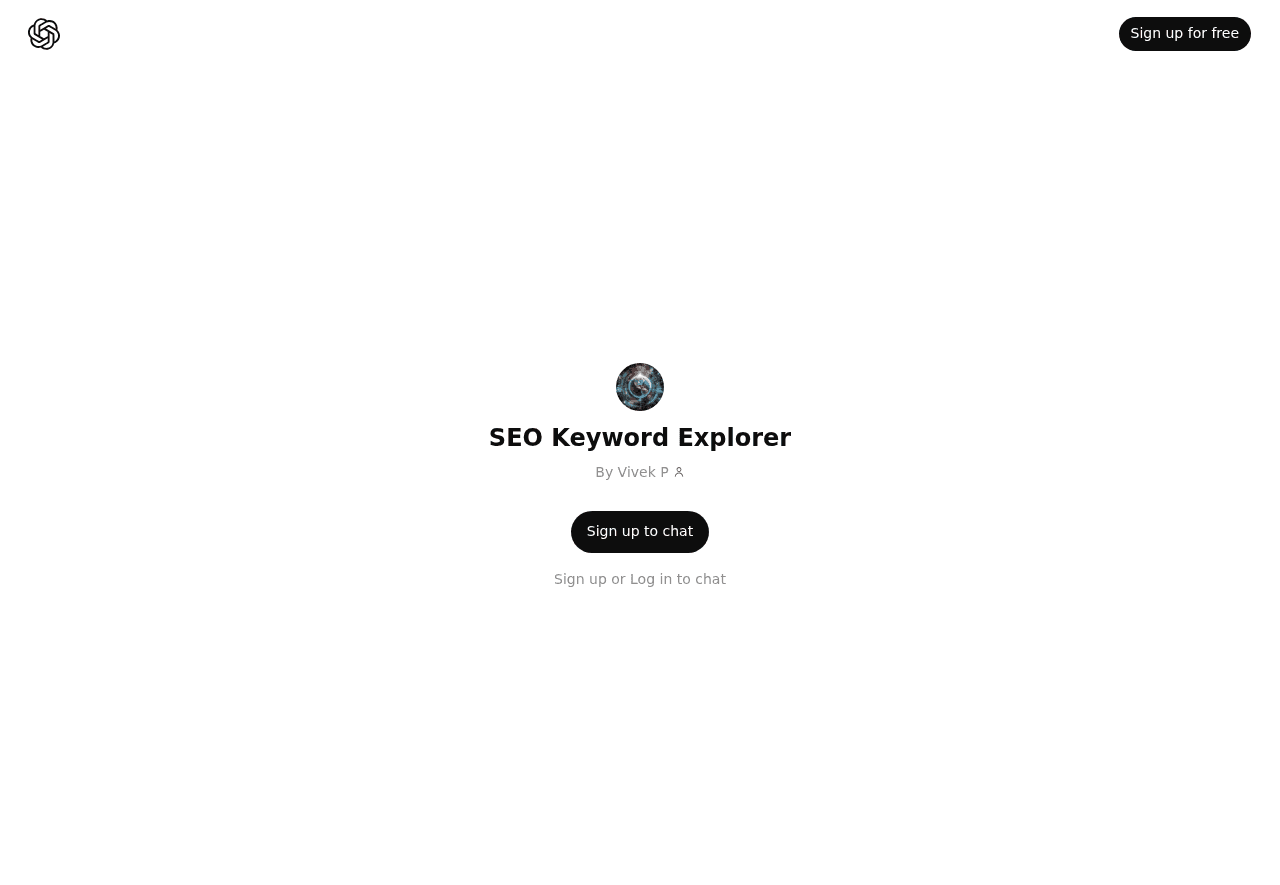 SEO Keyword Explorer