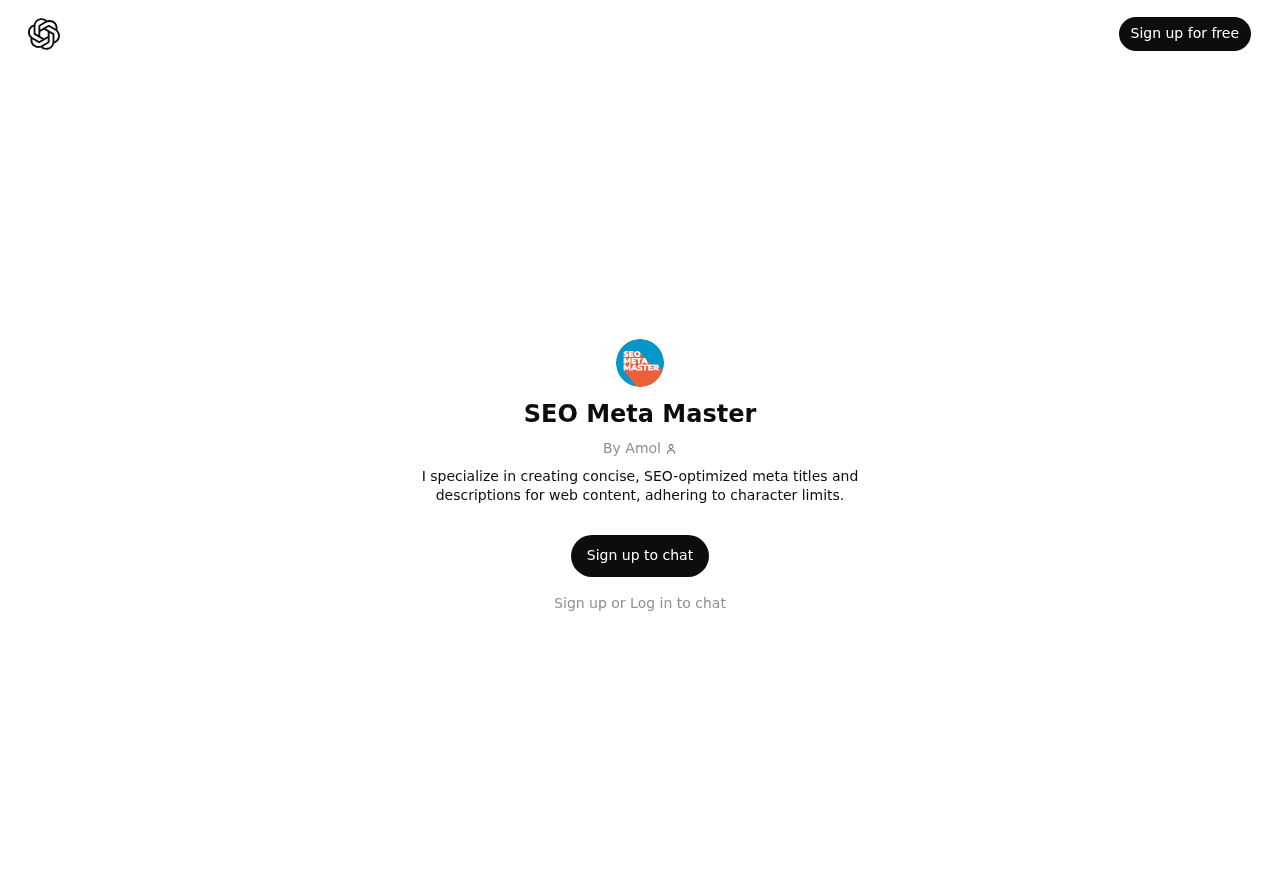 SEO Meta Master