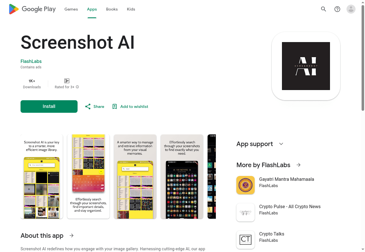 Screenshot AI