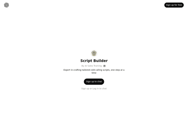 Script Builder — Content & Writing | AIMarketwave