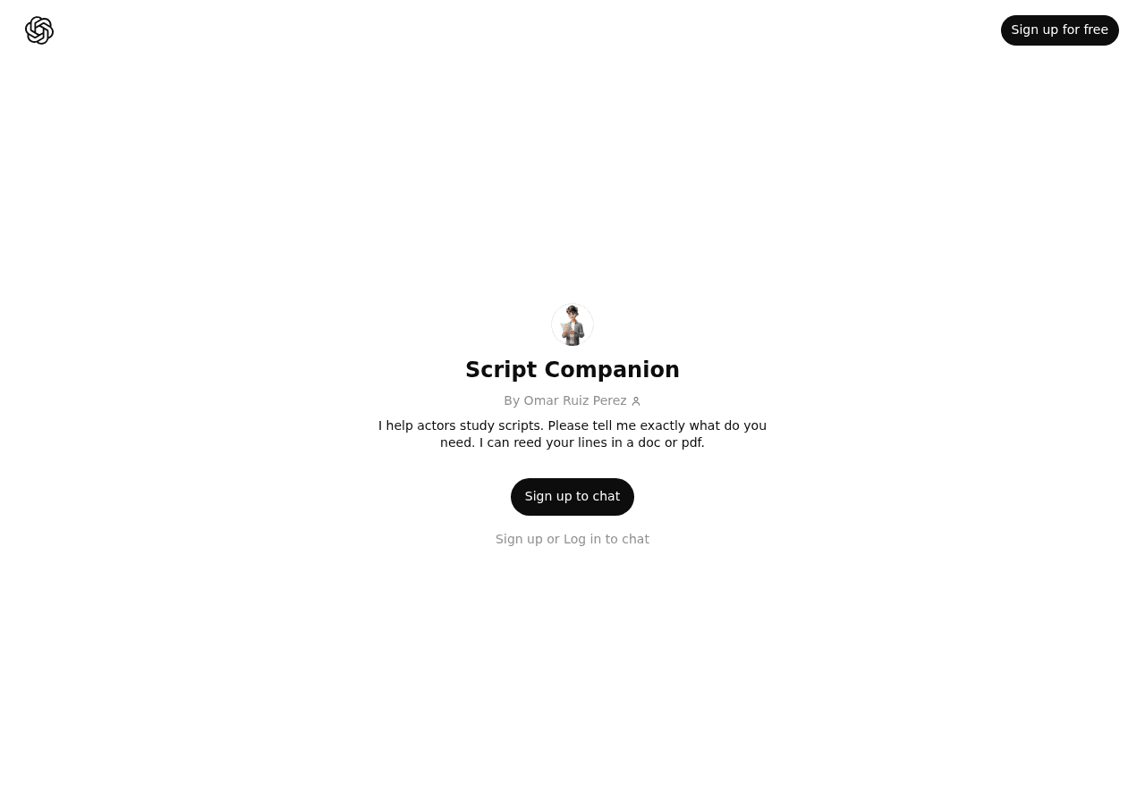 Script Companion