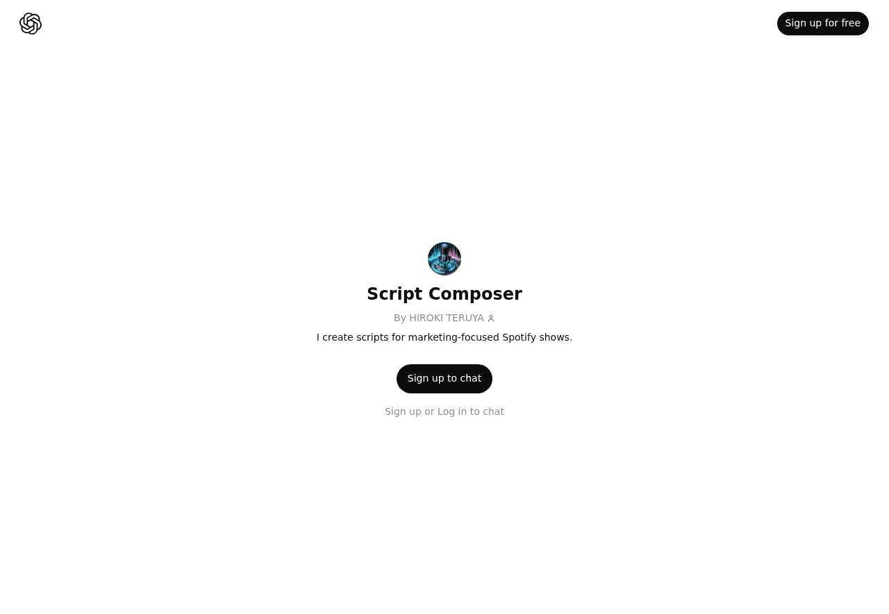 Script Composer