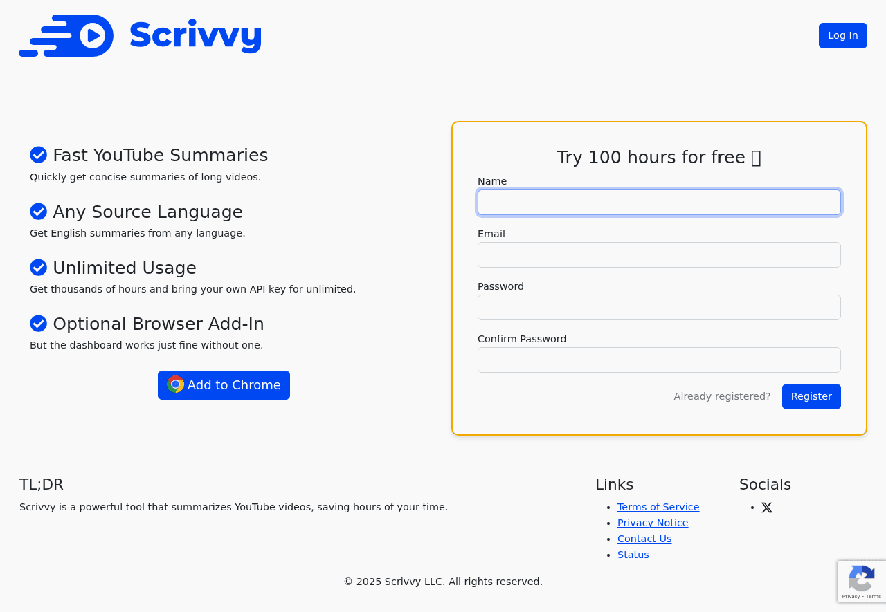 Scrivvy