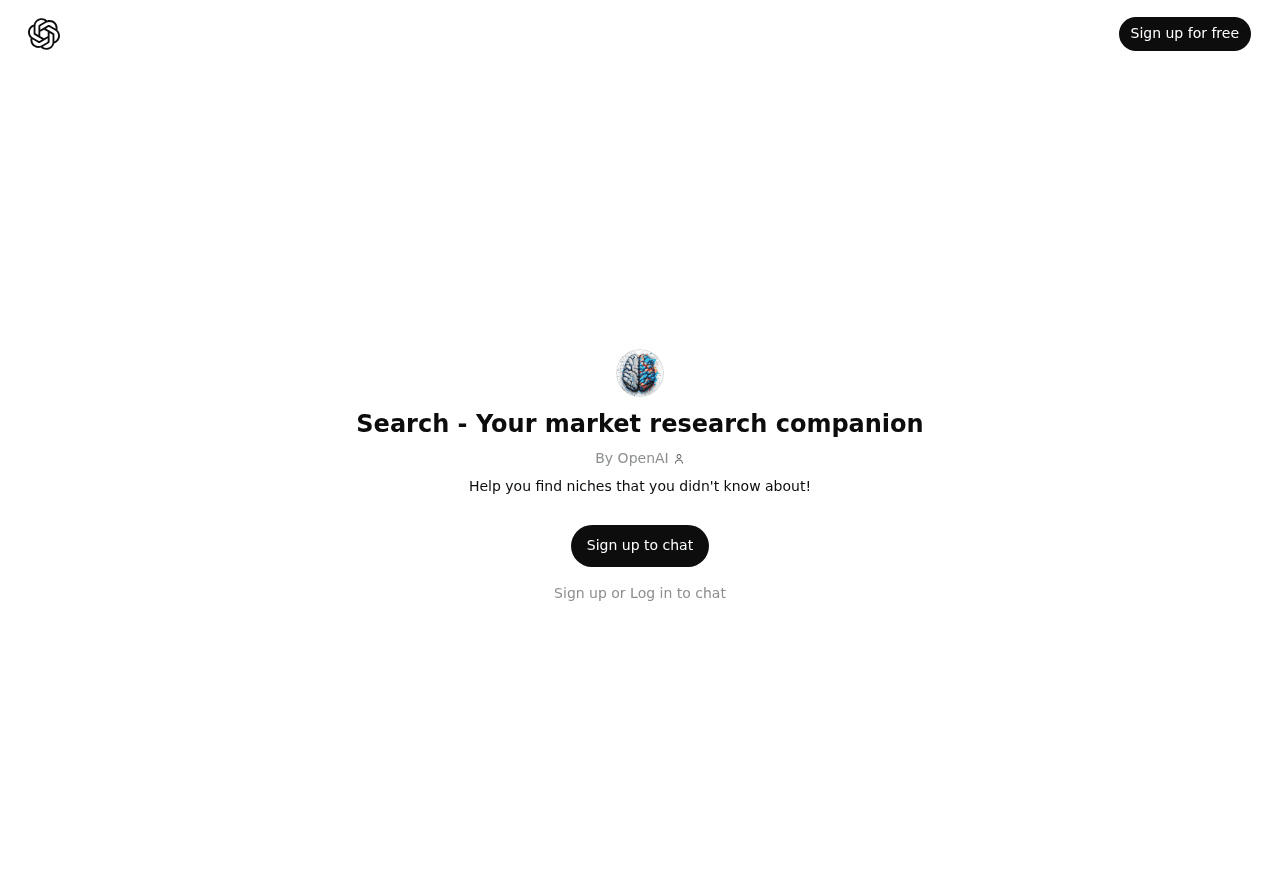 Search - Your Market Research Companion