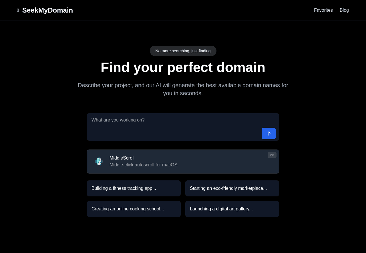 SeekMyDomain