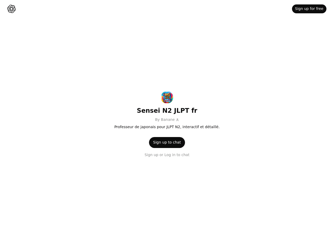 Sensei N2 JLPT fr