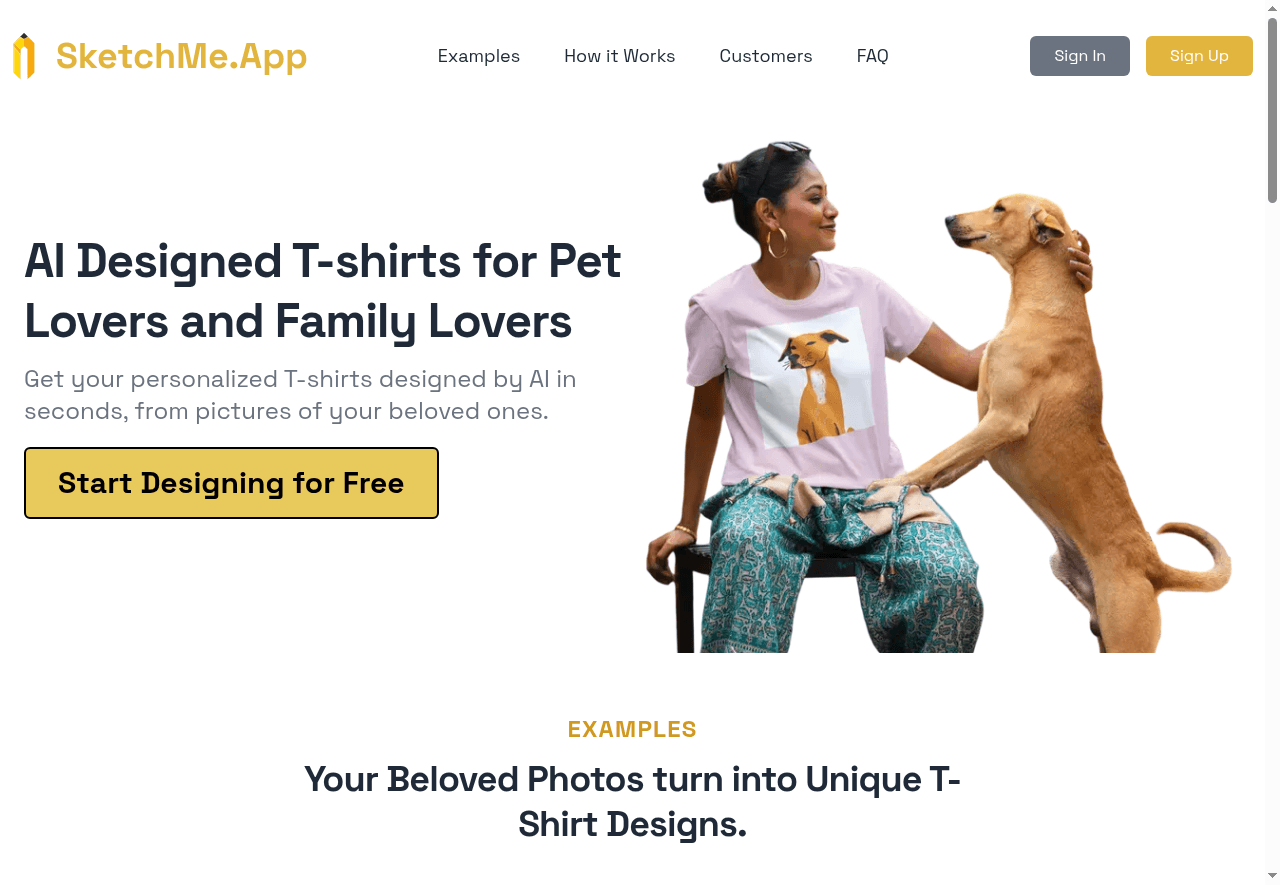 SketchMe.App T-shirts