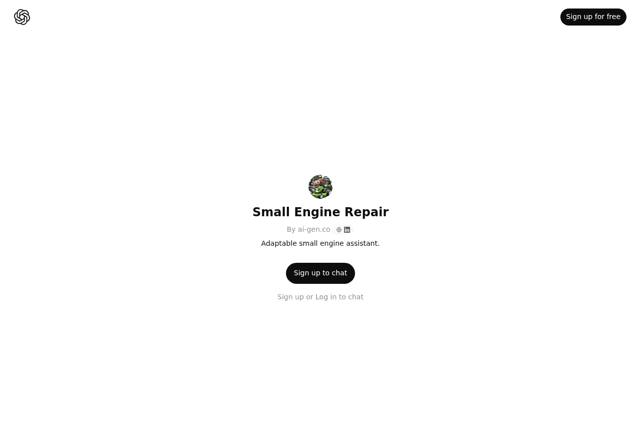 Small Engine Repair