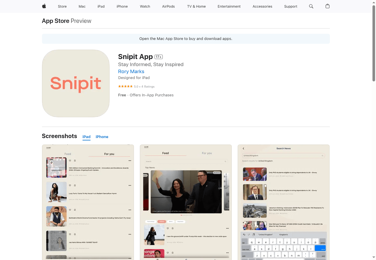 Snipit App