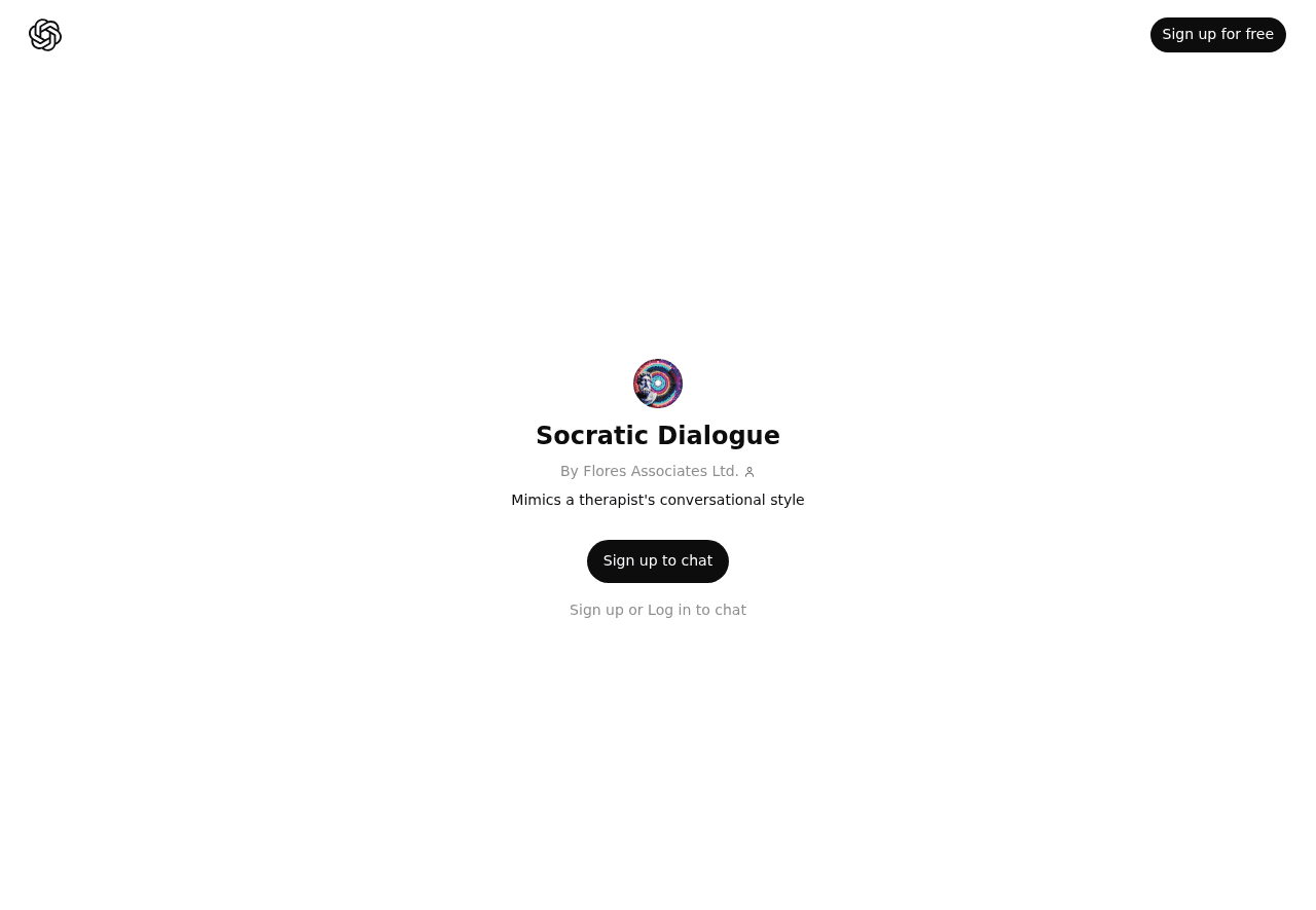 Socratic Dialogue