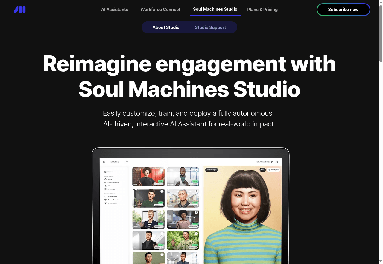 Soul Machines Studio