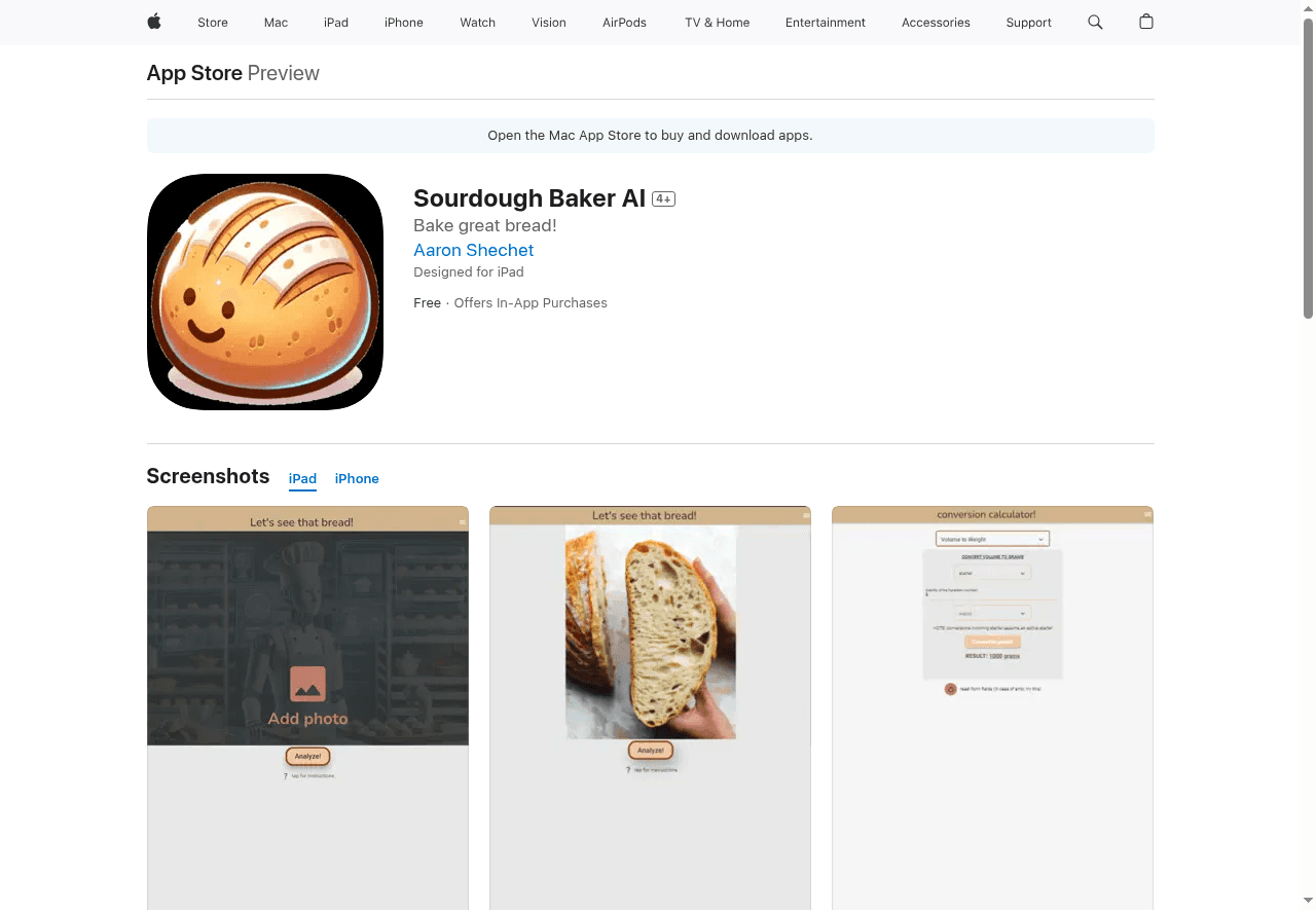 Sourdough Baker AI