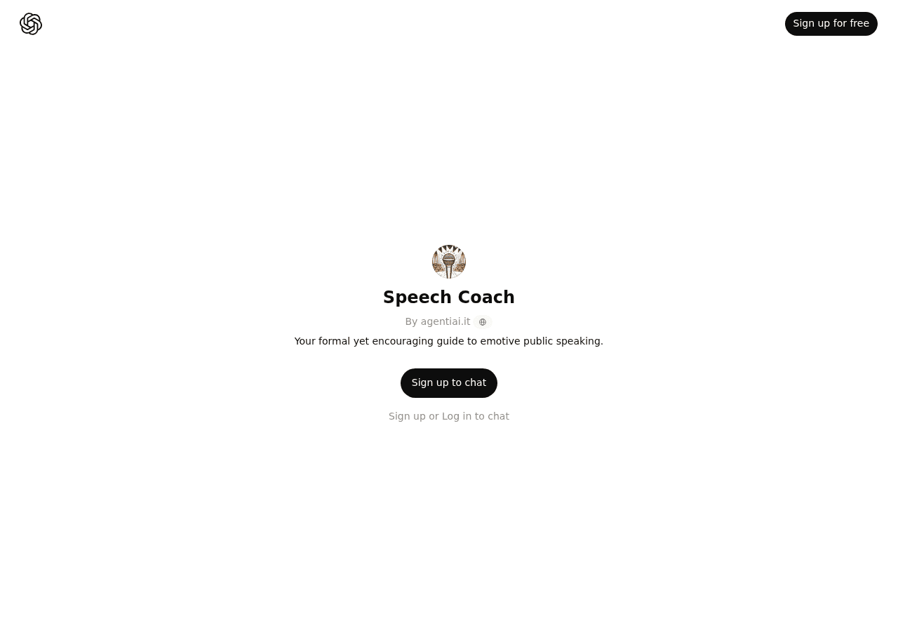 Speech Coach