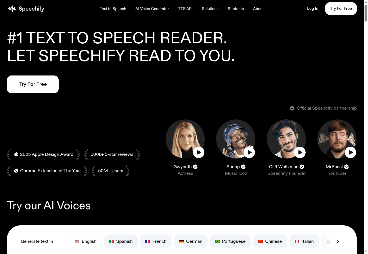Speechify
