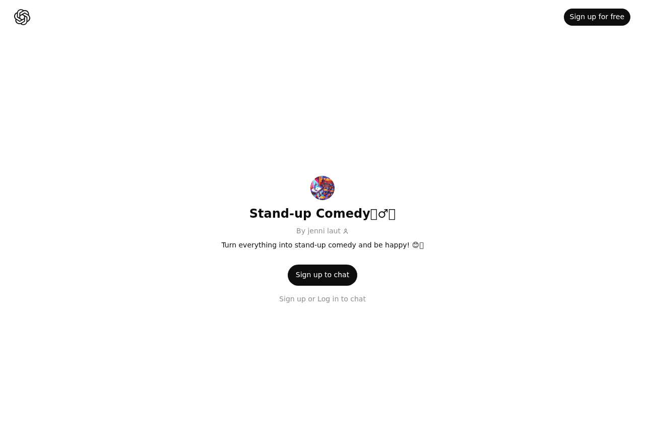 Stand-up Comedy