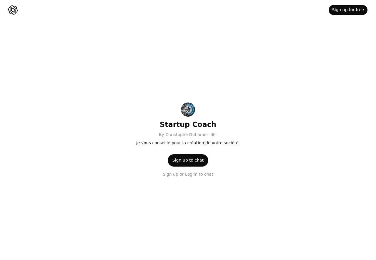 Startup Coach