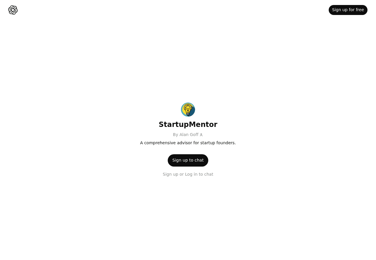 StartupMentor