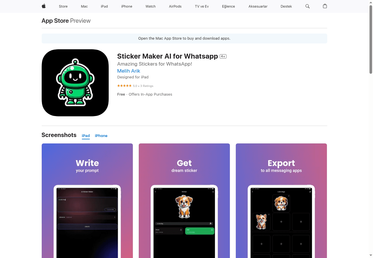 Sticker Maker AI for Whatsapp