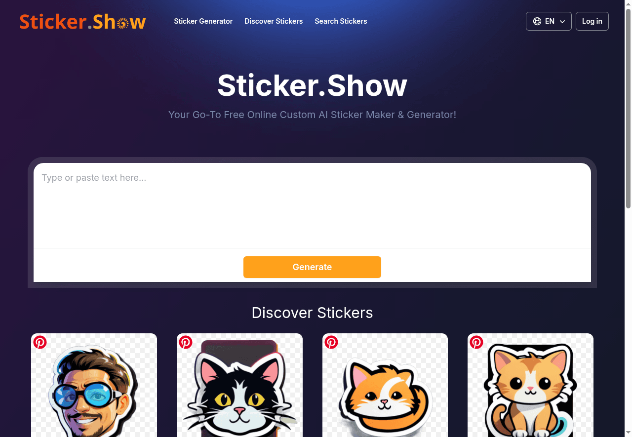 Sticker.Show