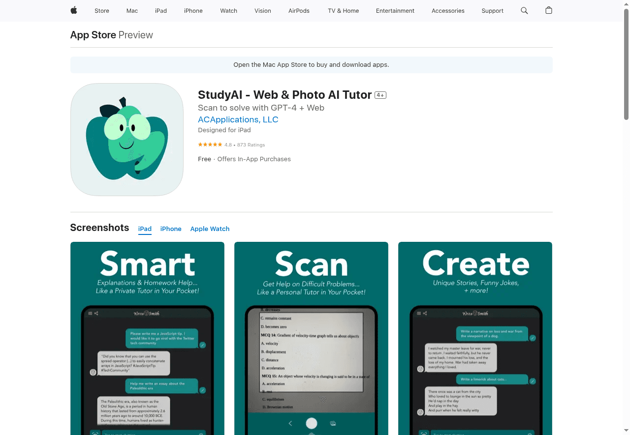 StudyAI - Pro AI Chat With GPT