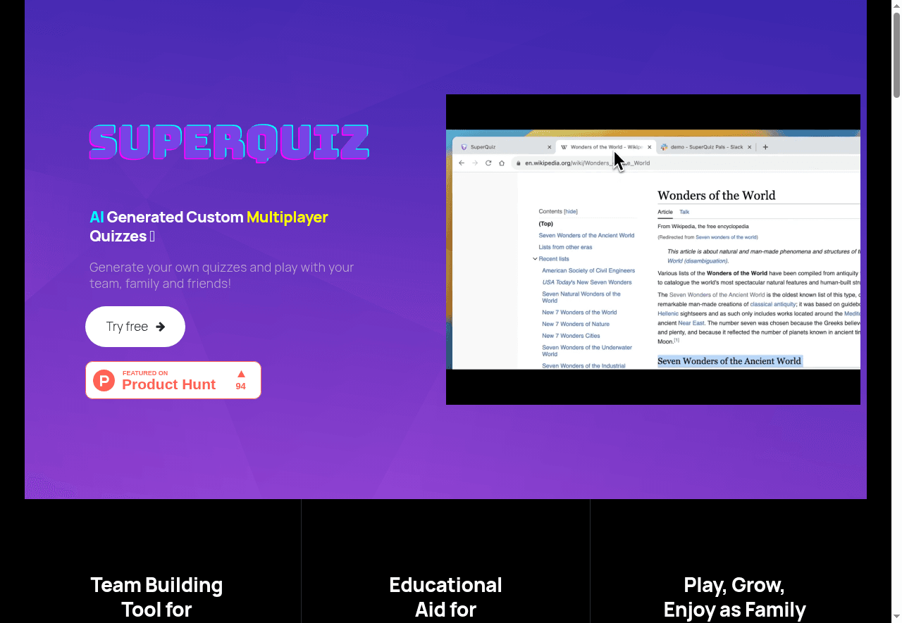 SuperQuiz