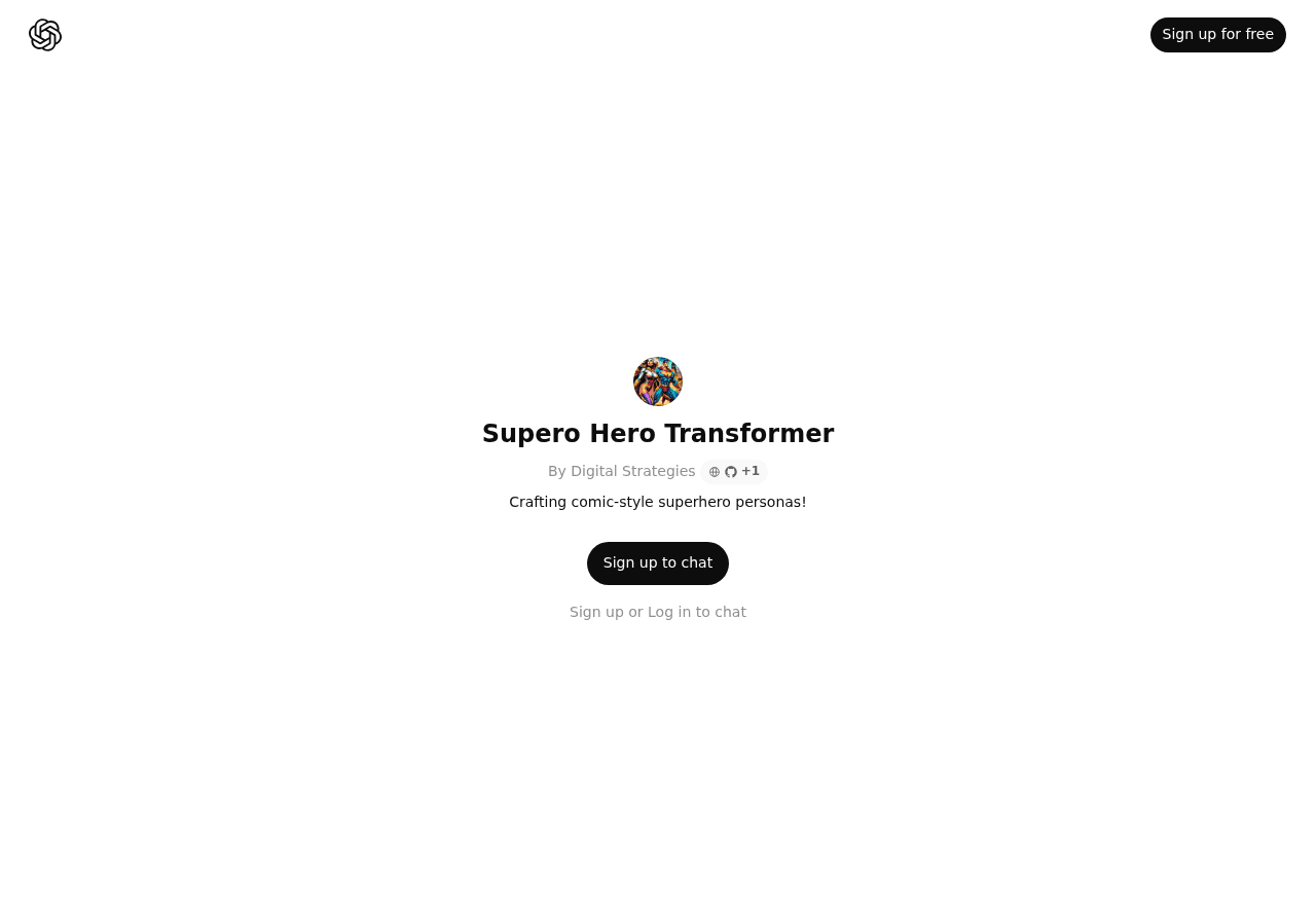 Supero Hero Transformer