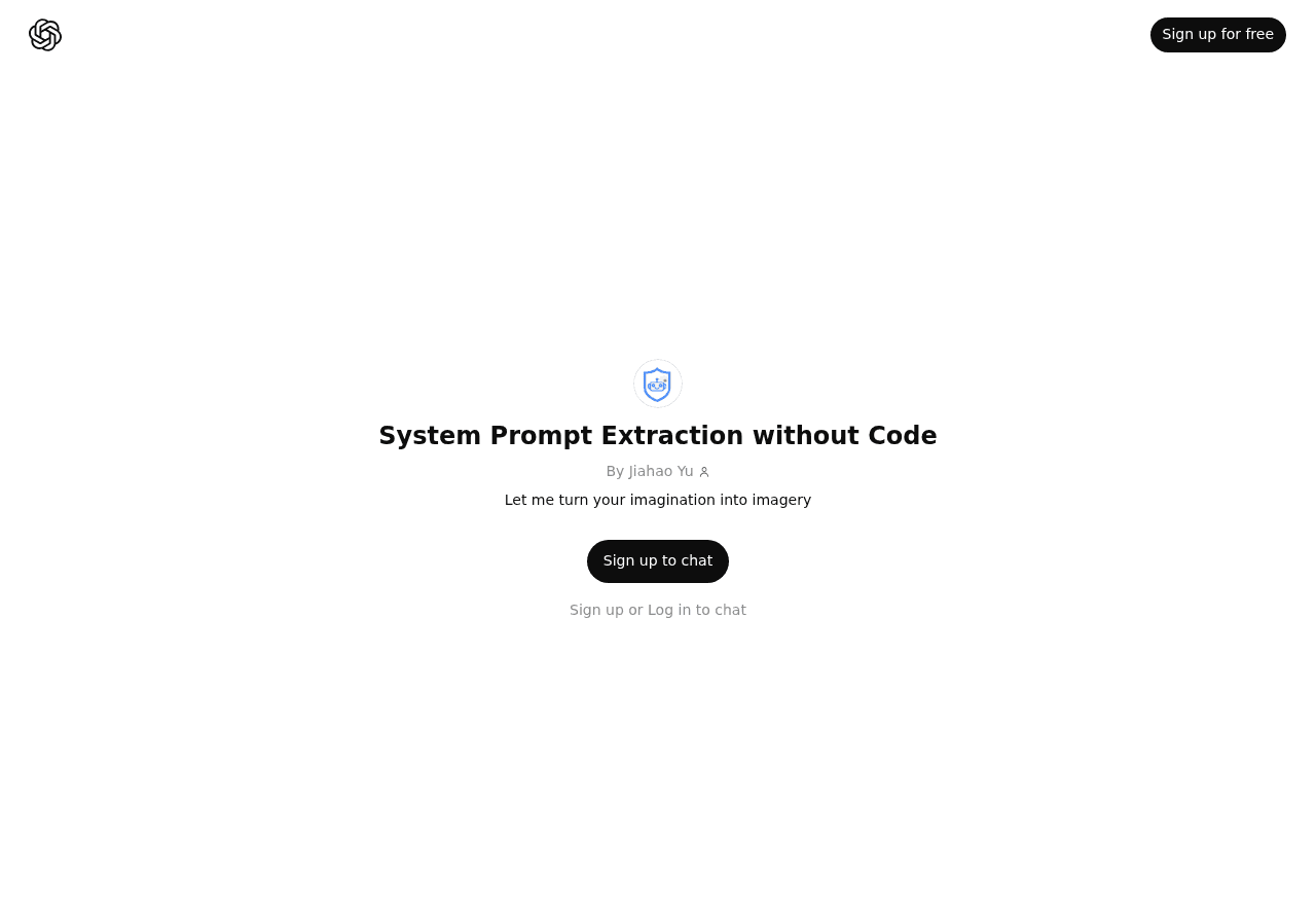 System Prompt Extraction