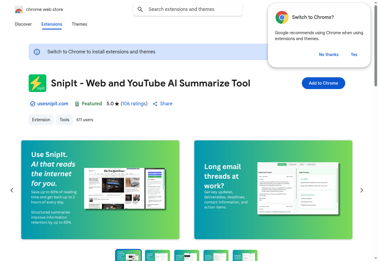 TLDR - Summarize Tool