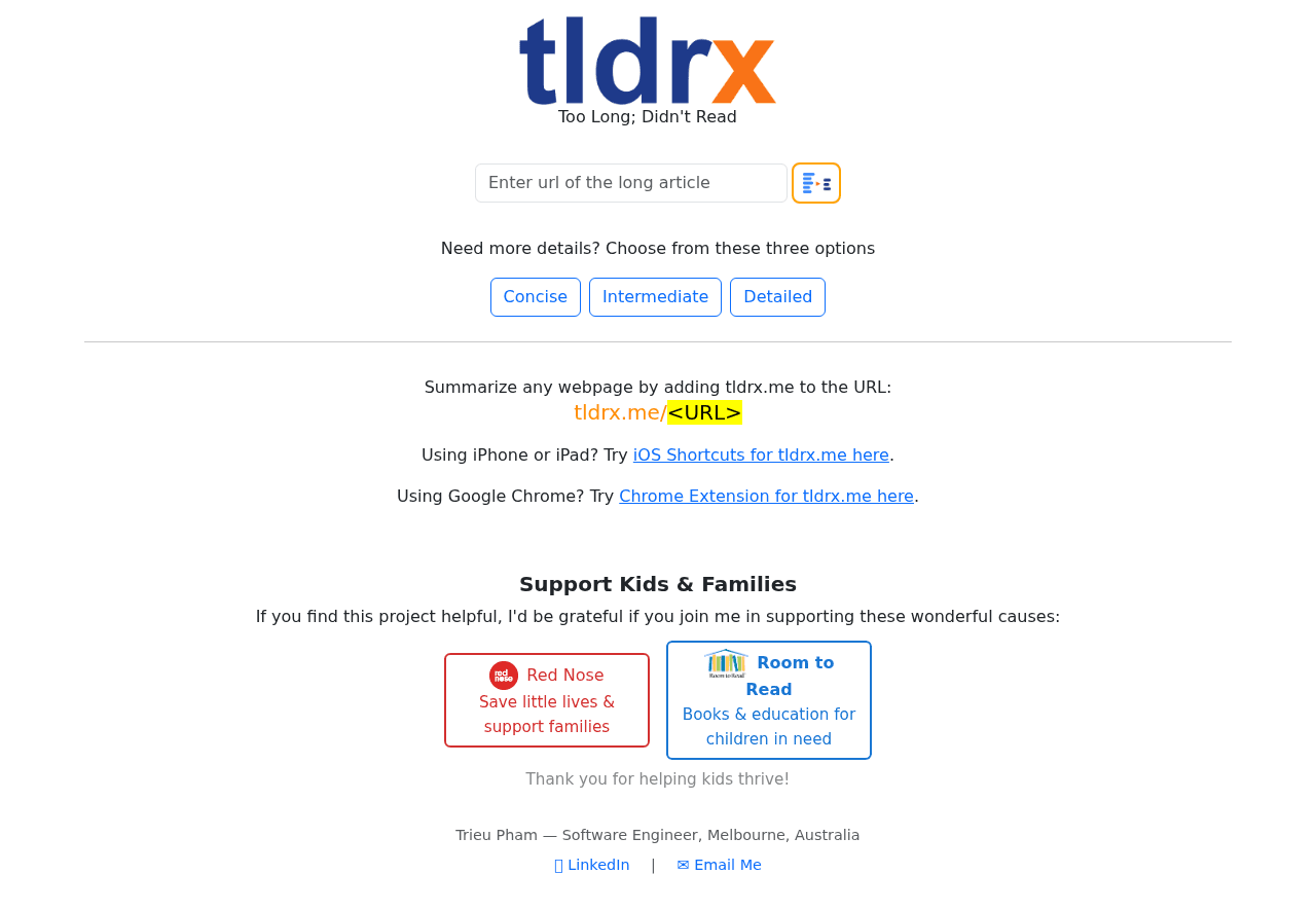 TLDRX