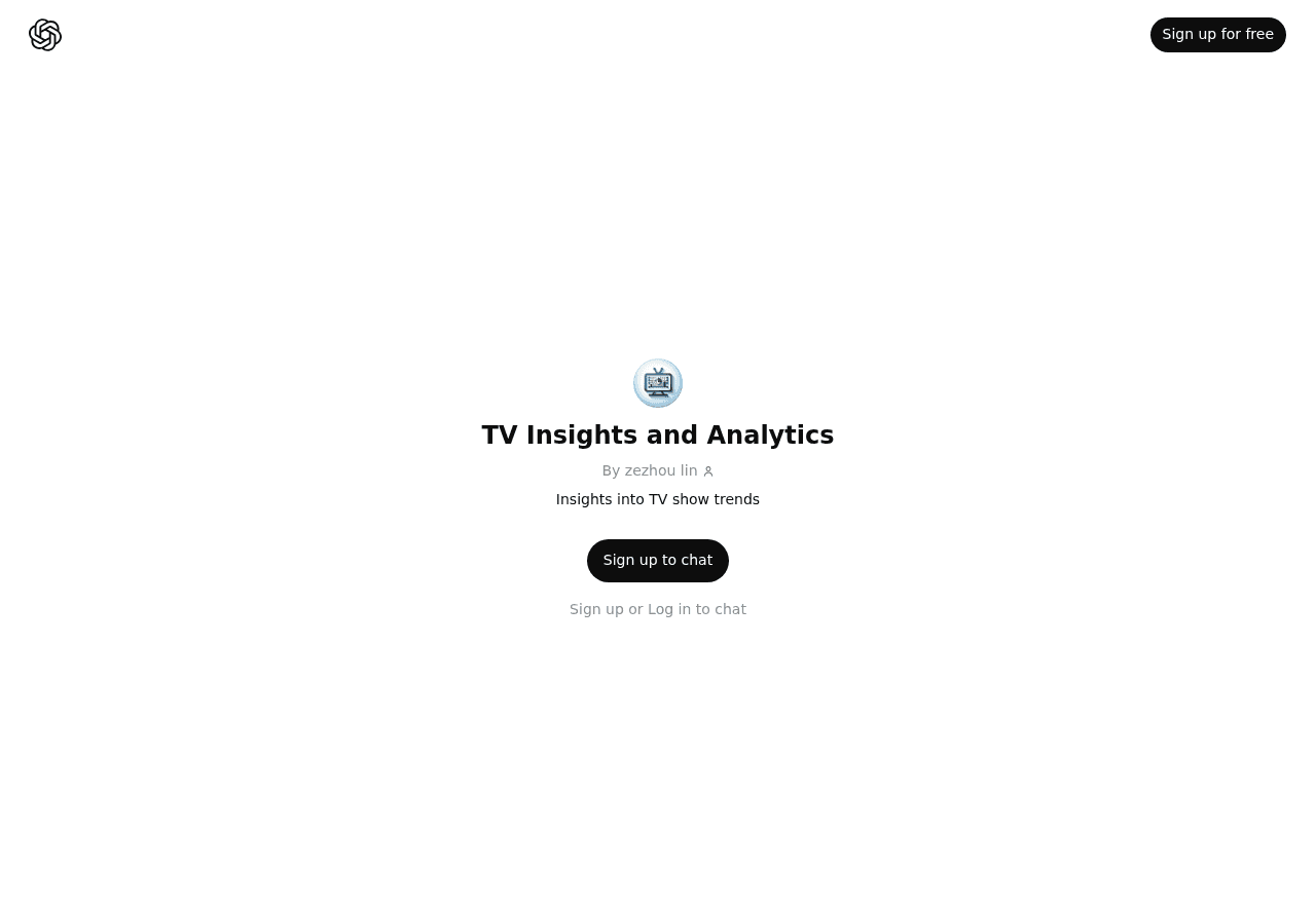 TV Insights and Analytics