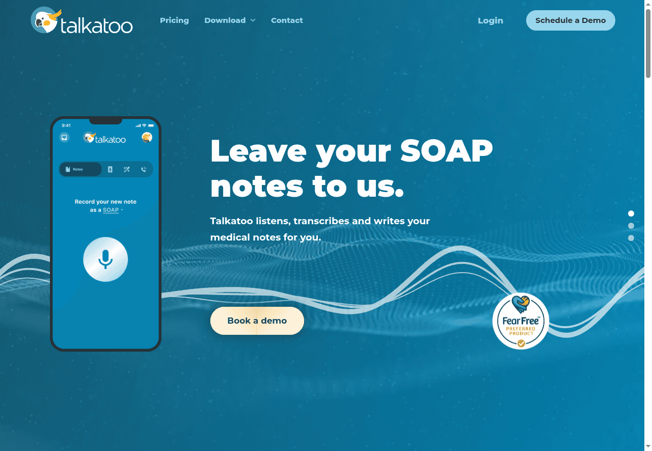 Talkatoo Dictation Software