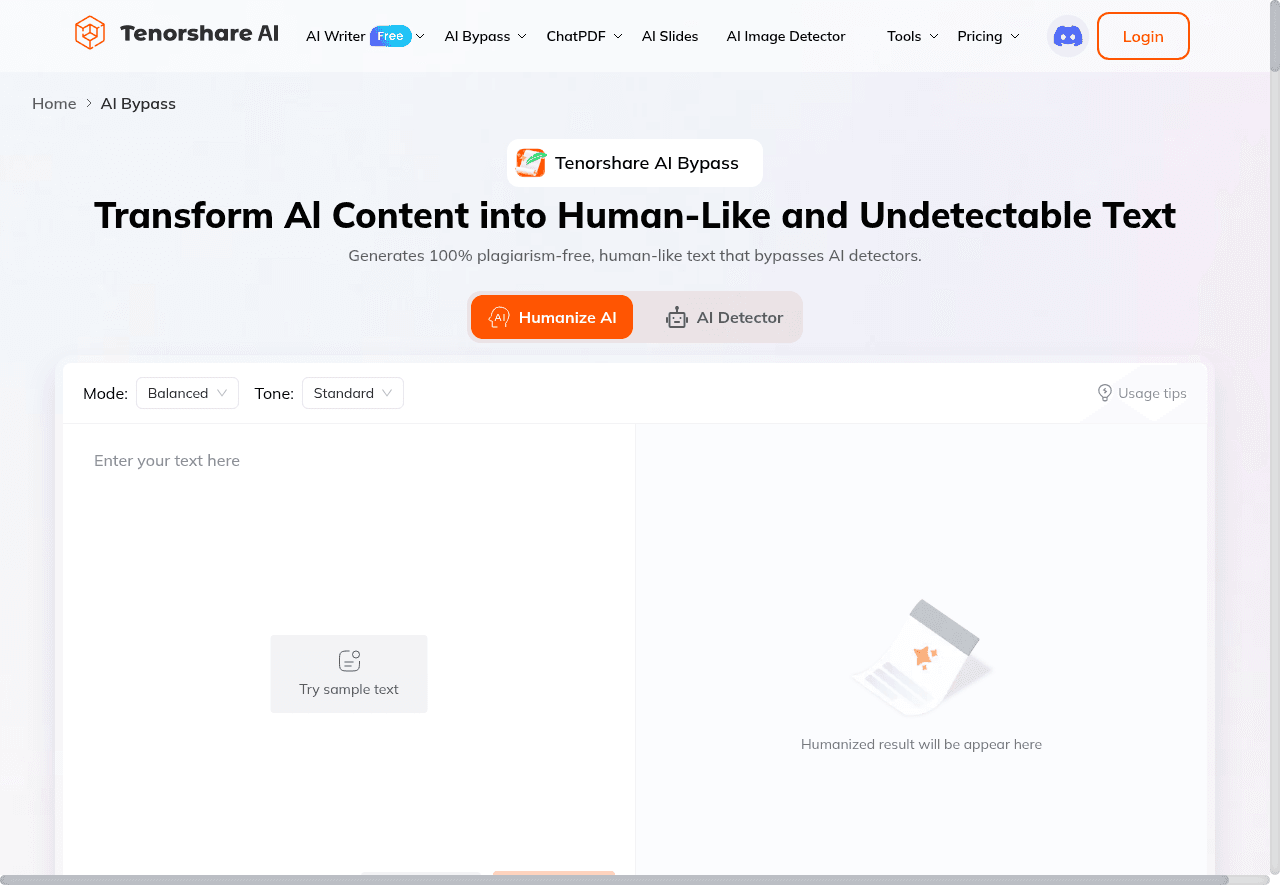 Tenorshare AI Bypass