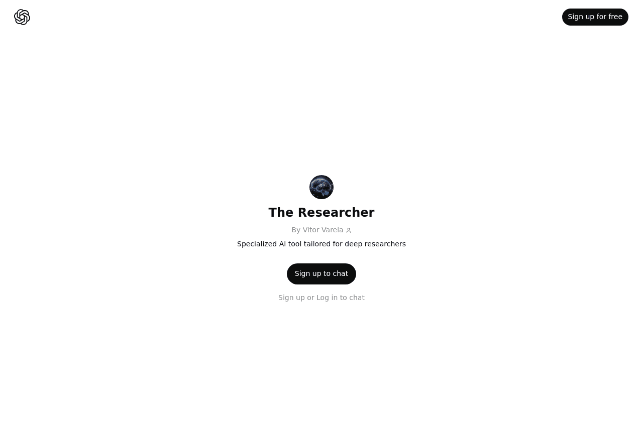 The Researcher