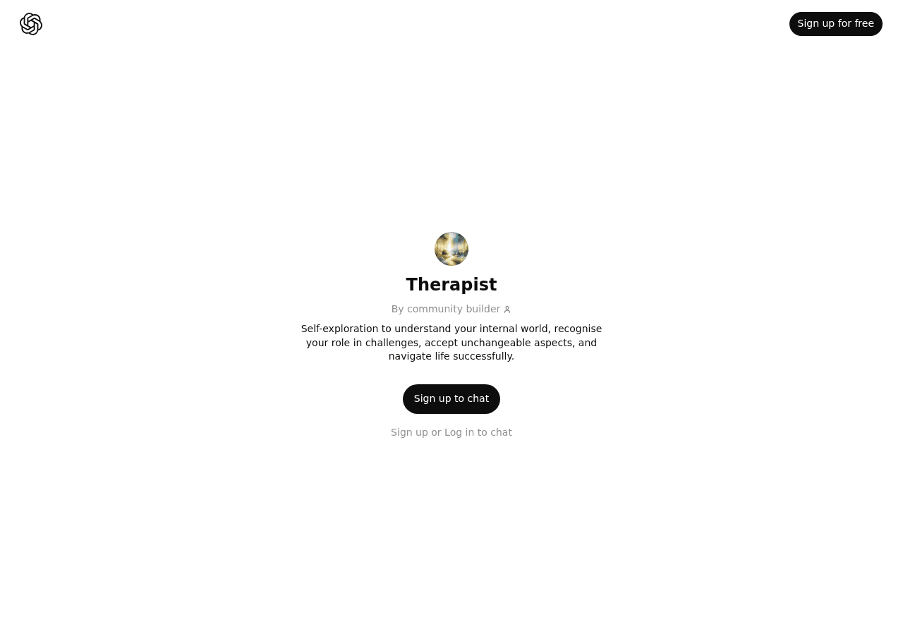 TherapistGPT