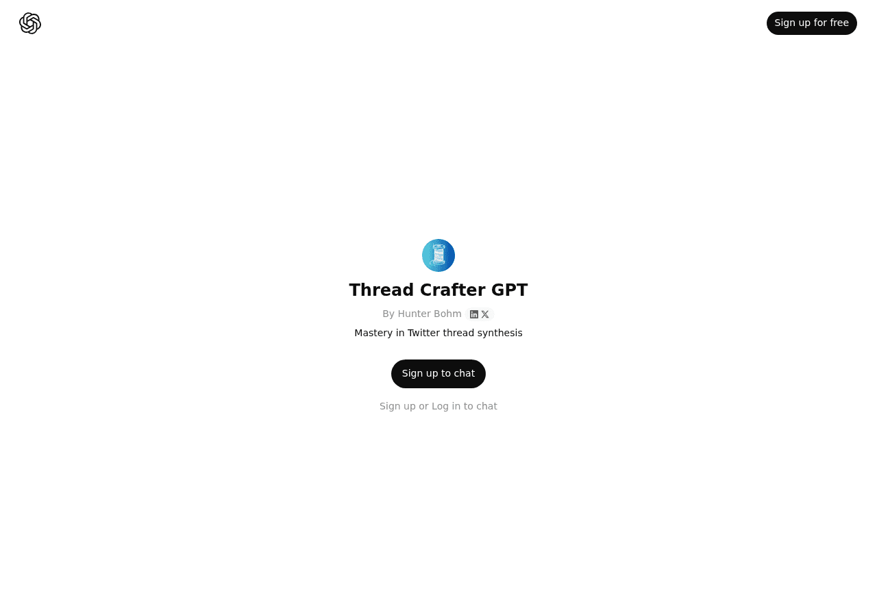 Thread Crafter GPT
