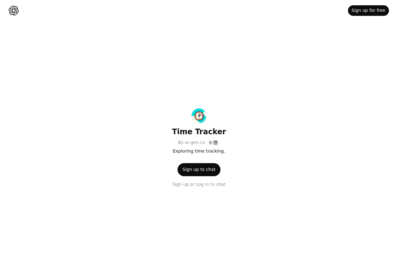 Time Tracker