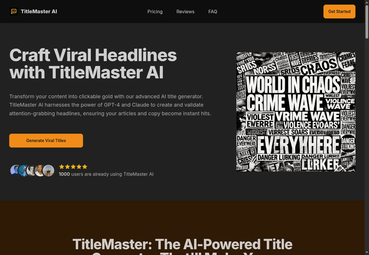 TitleMaster AI