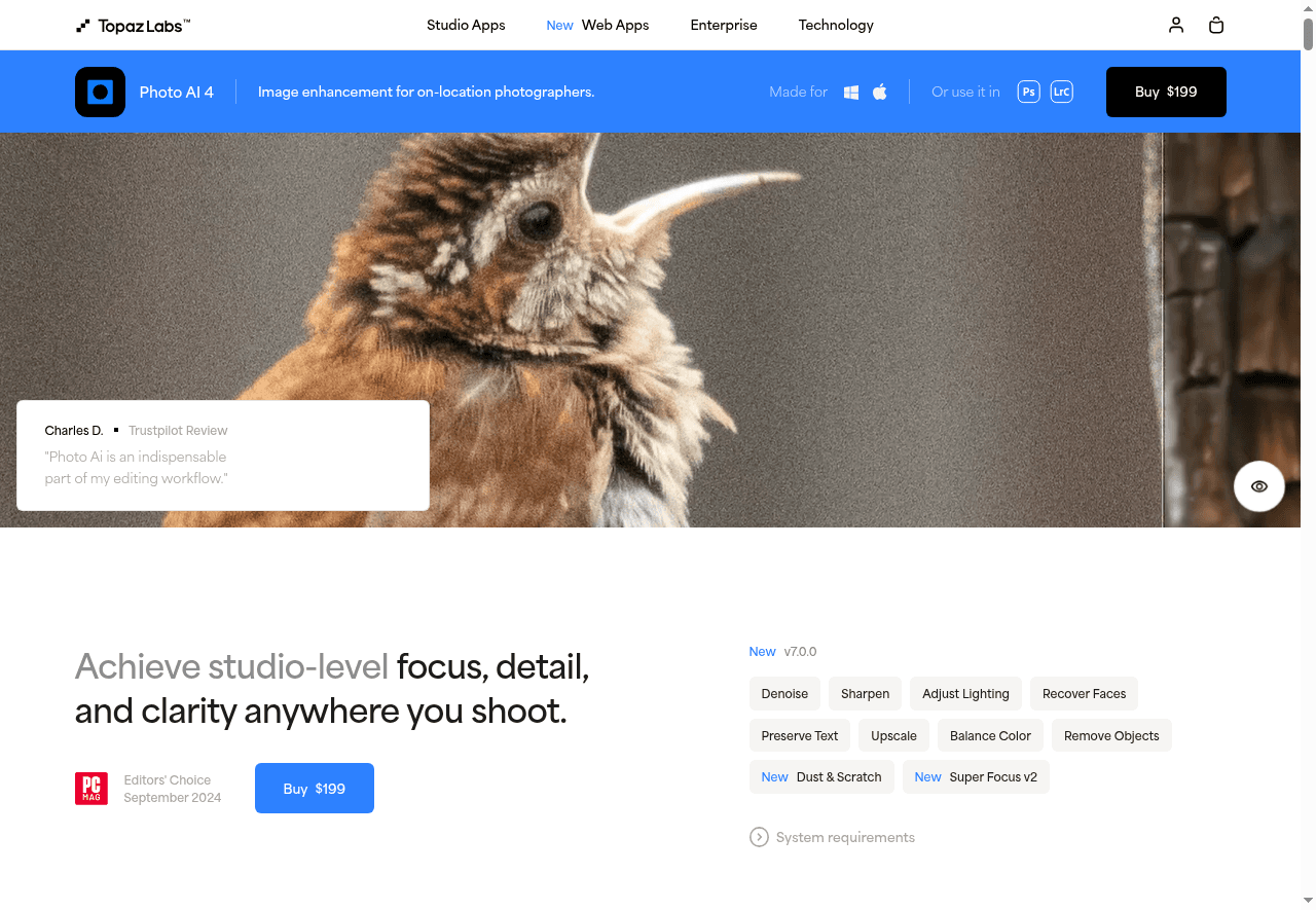 Topaz Labs | Photo AI 3