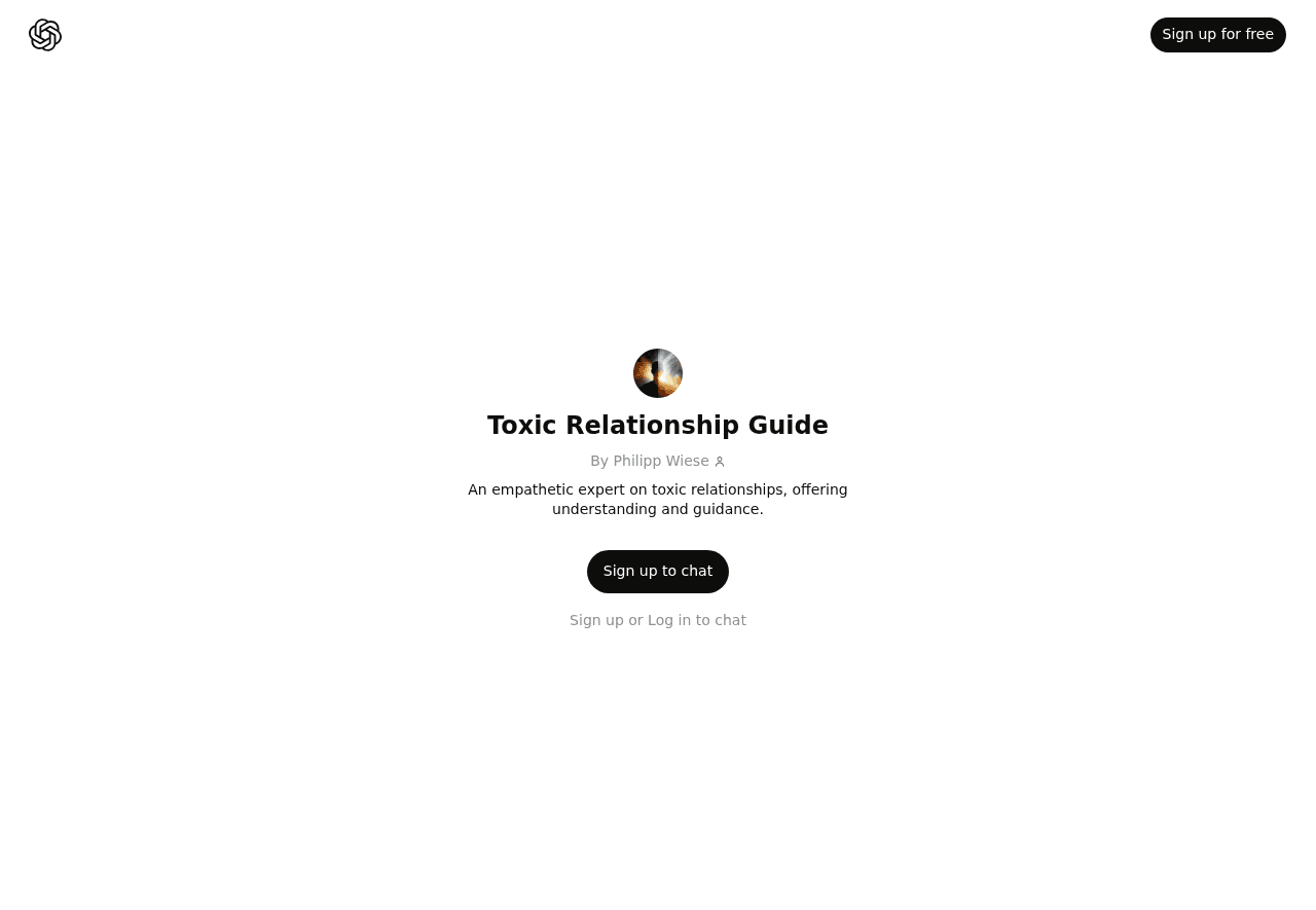 Toxic Relationship Guide