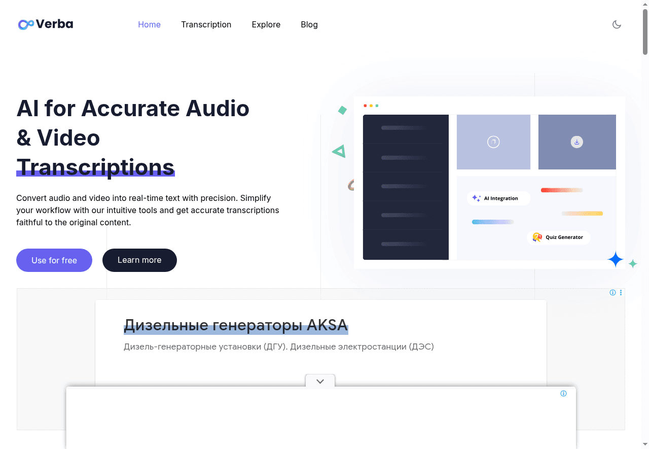 Transcript and Convert Video to Text