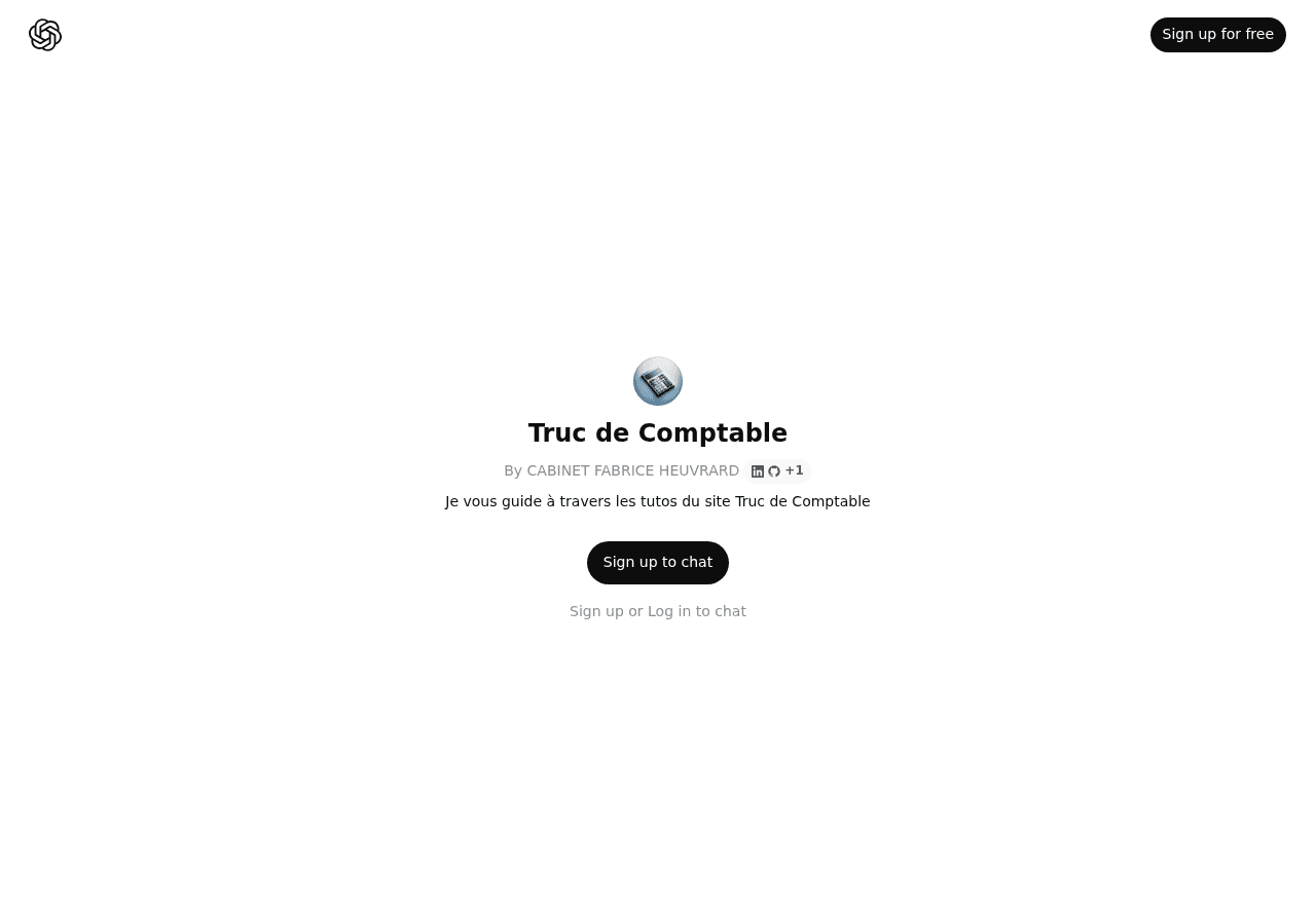 Truc de Comptable GPT