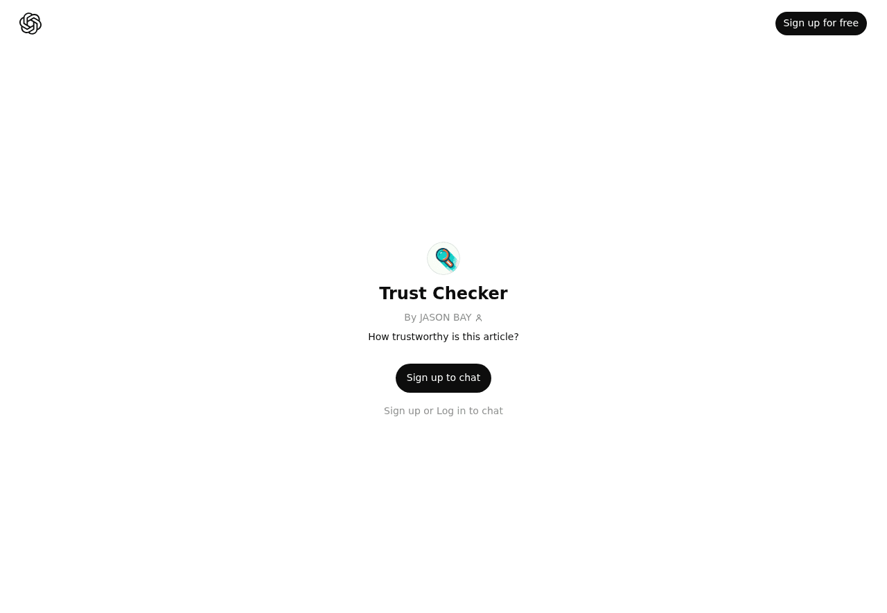 Trust Checker