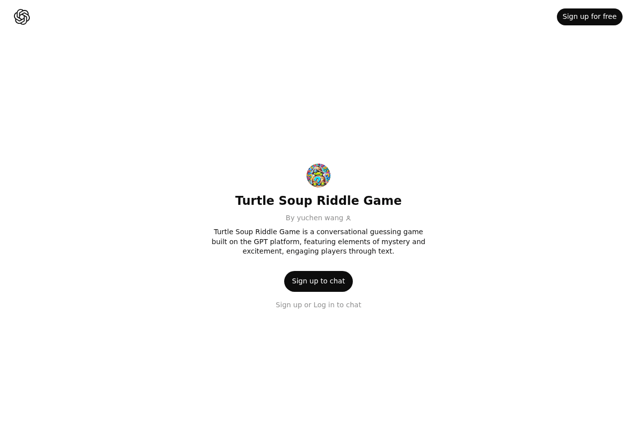 Turtle Soup Riddle Game