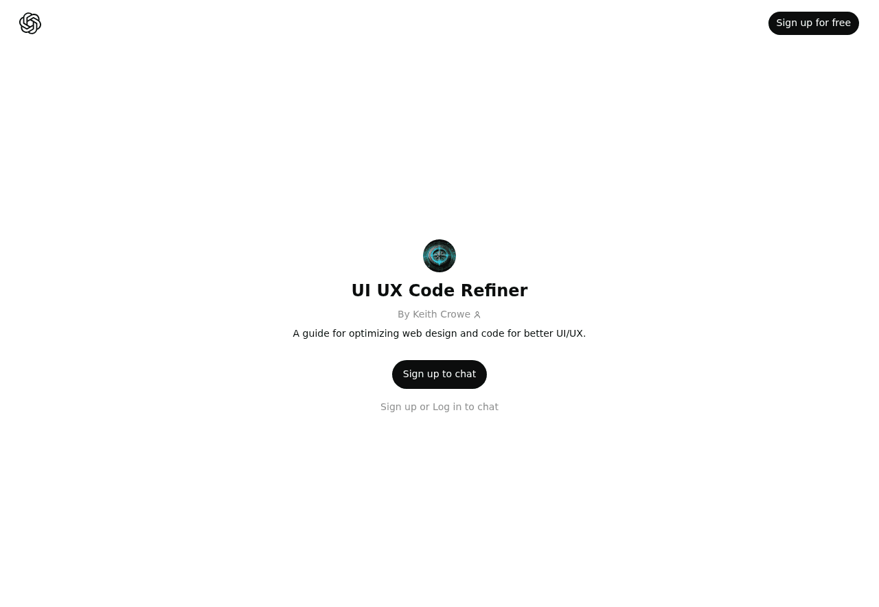 UI UX Code Refiner