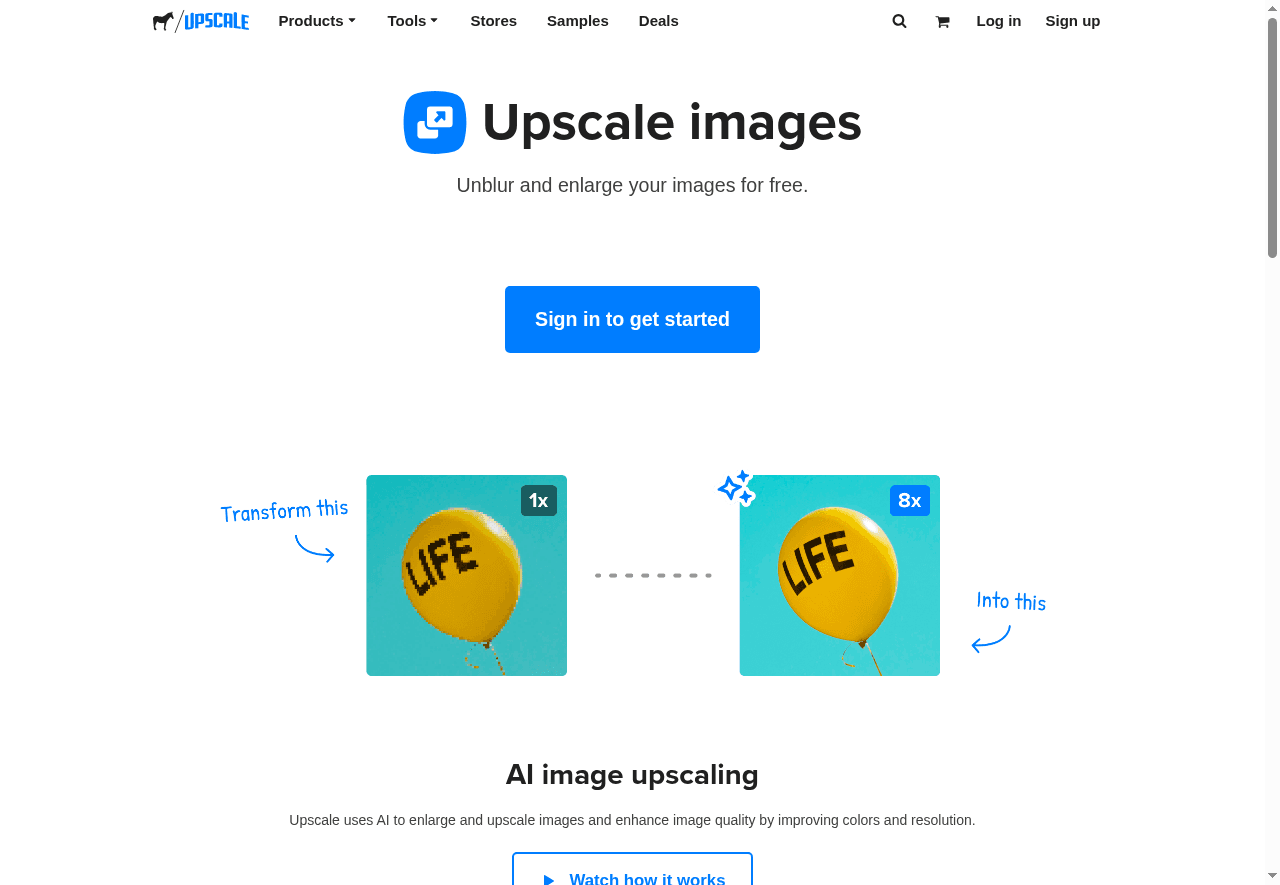 Upscale by StickerMule