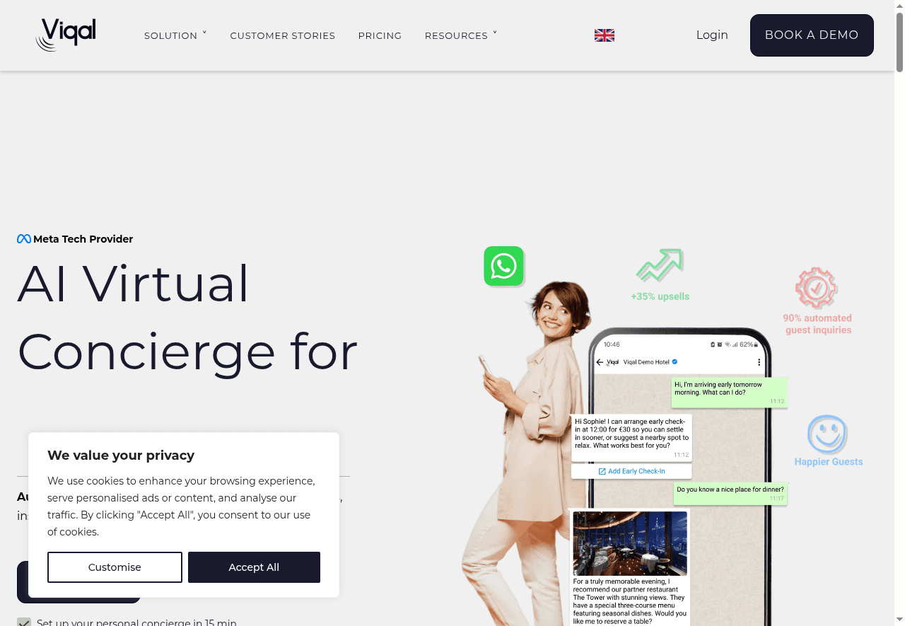 Viqal's Virtual Concierge