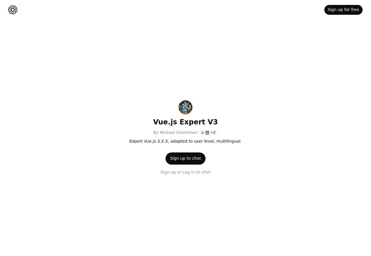 Vue.js Expert V3
