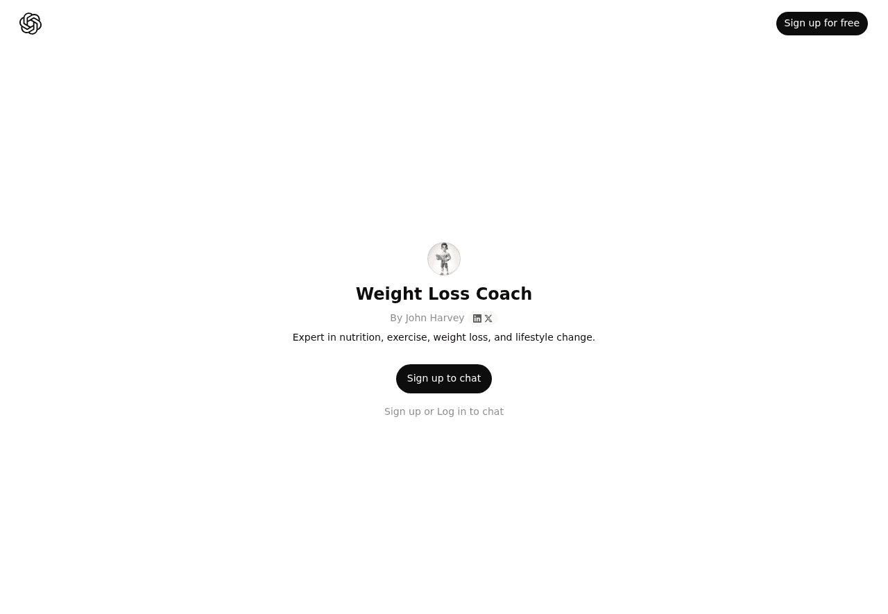 Weight Loss Coach