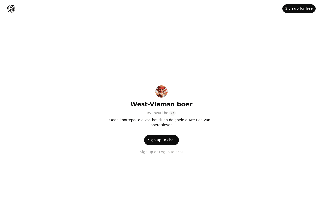 West-Vlamsn boer